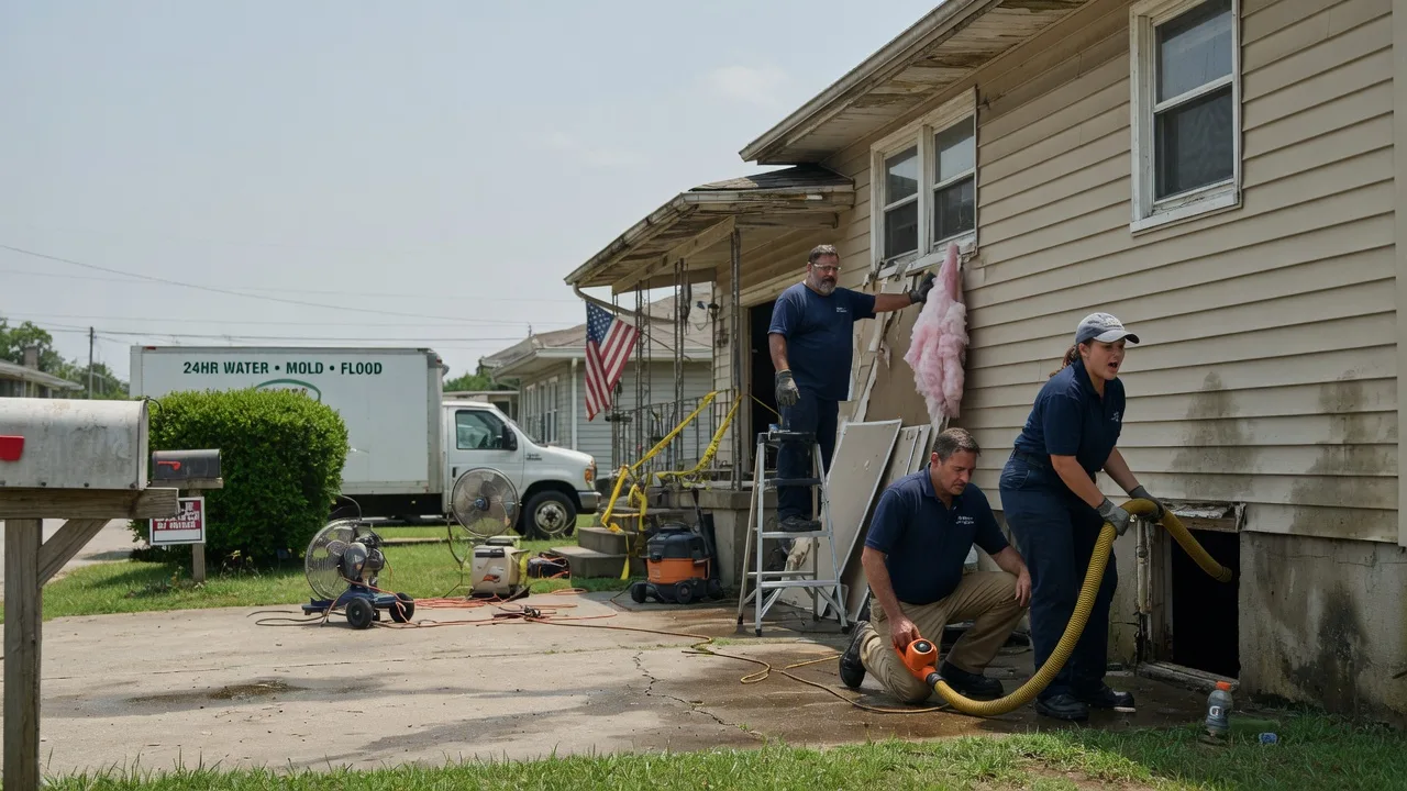 Water Damage Repair in Pittsville, VA near me